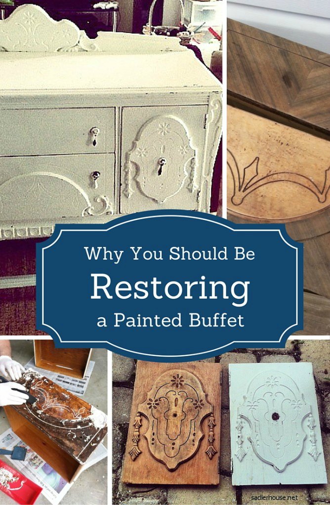 Restoring a Depression Era Buffet