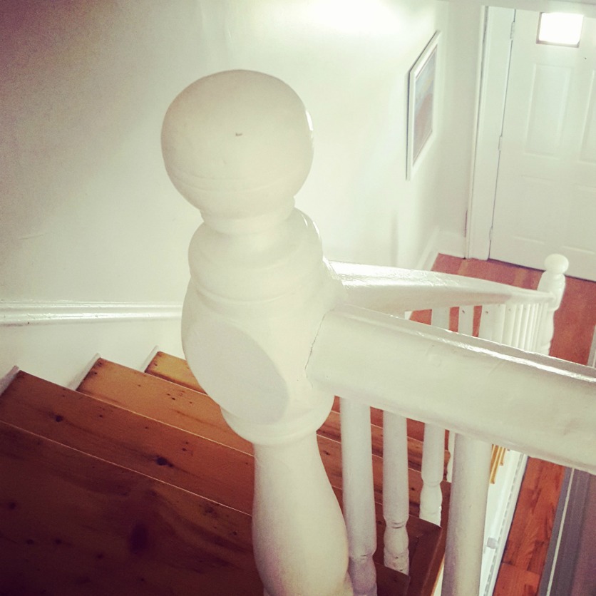 Vacation rental maintenance means clean stairs