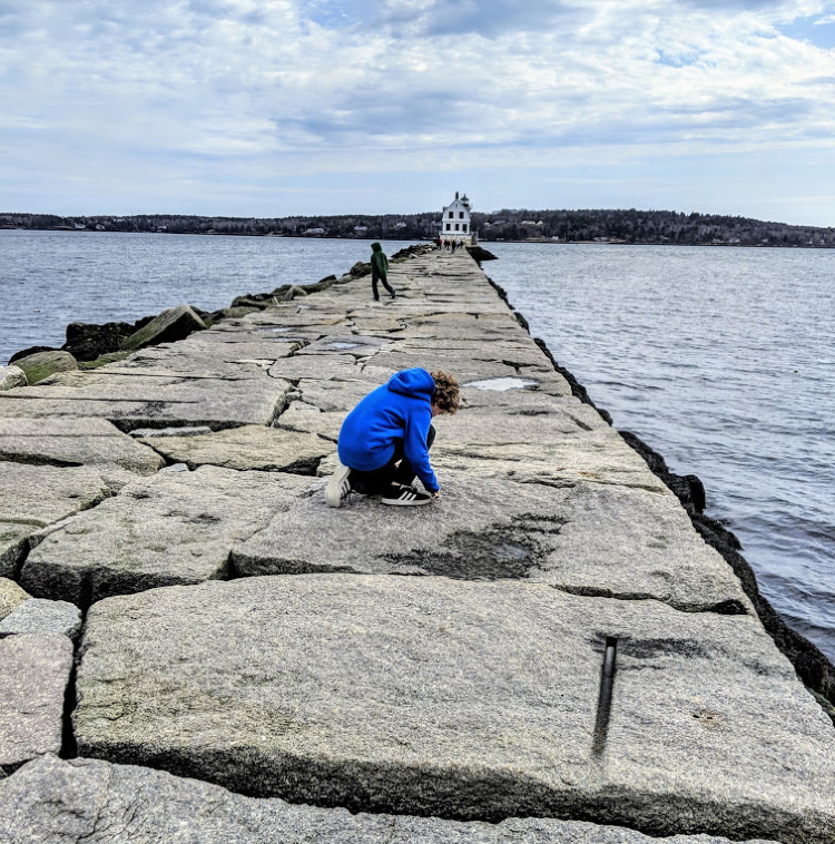 Maine Spring Break at the Breakwater in Rockland Maine